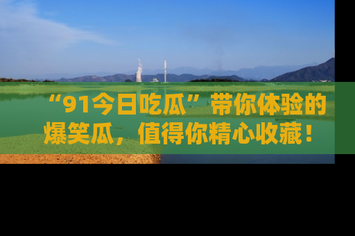 “91今日吃瓜”带你体验的爆笑瓜，值得你精心收藏！