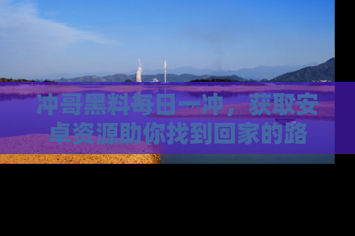 冲哥黑料每日一冲，获取安卓资源助你找到回家的路