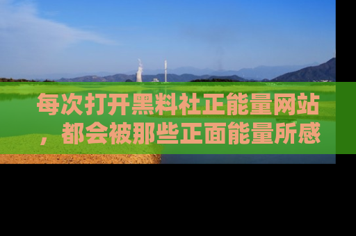 每次打开黑料社正能量网站,都会被那些正面能量所感染,一起加入不打烊的快乐吧!