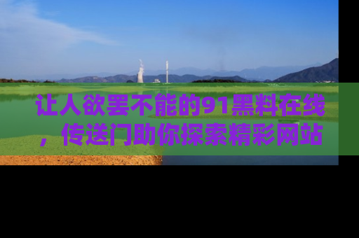 让人欲罢不能的91黑料在线，传送门助你探索精彩网站内幕！