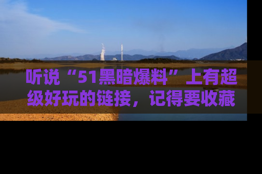 听说“51黑暗爆料”上有超级好玩的链接，记得要收藏哦！