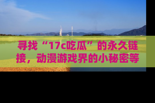 寻找“17c吃瓜”的永久链接，动漫游戏界的小秘密等你来揭秘！