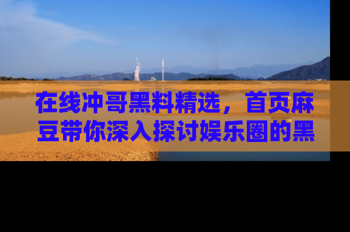 在线冲哥黑料精选,首页麻豆带你深入探讨娱乐圈的黑暗面